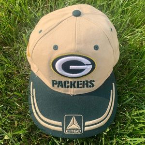 Vintage 90s Packers Citgo Cheese Head Hat
